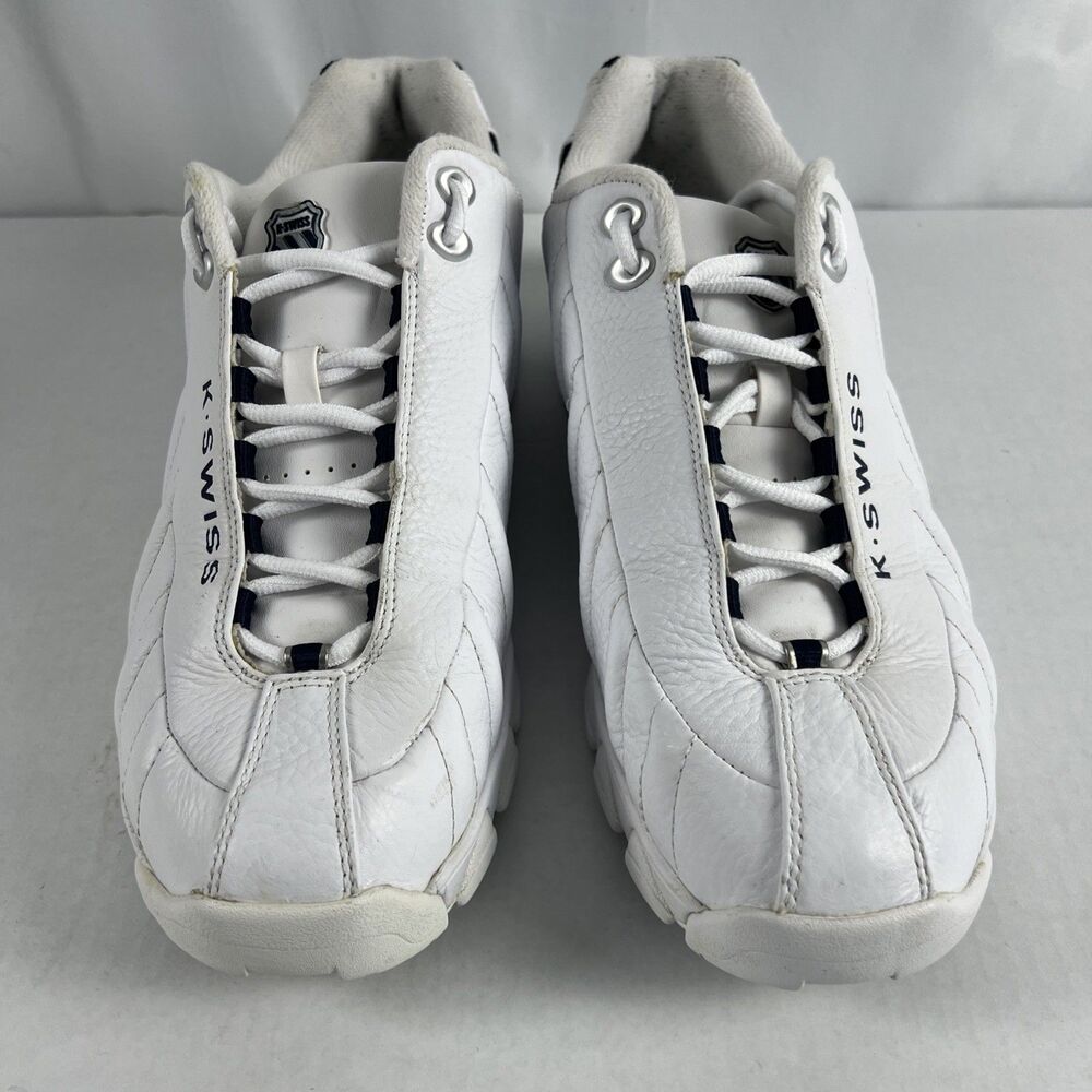 K-Swiss ST329 CMF Sneakers Men’s Size US 11.5/EUR 45 White Leather